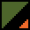 Moss Green / Black & Orange trim
