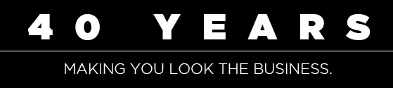 40 years personalising workwear. Making you look the business.