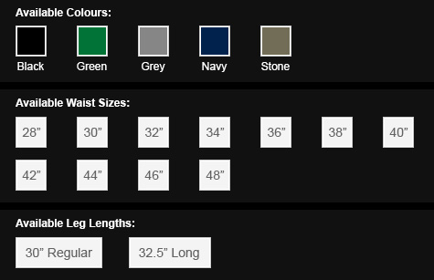 Portwest Action Trousers - Colours & Sizes