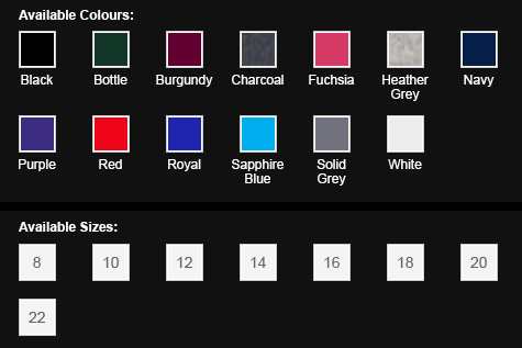 Pro RTX Ladies Pro Polo Shirt - Colours & Sizes