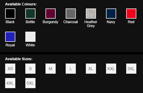 UCC Heavyweight Polo Shirt - Colours & Sizes